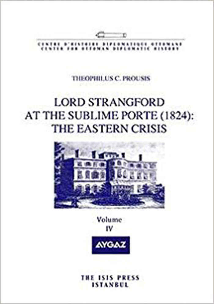Lord Strangford at the Sublime Porte 1824 book cover