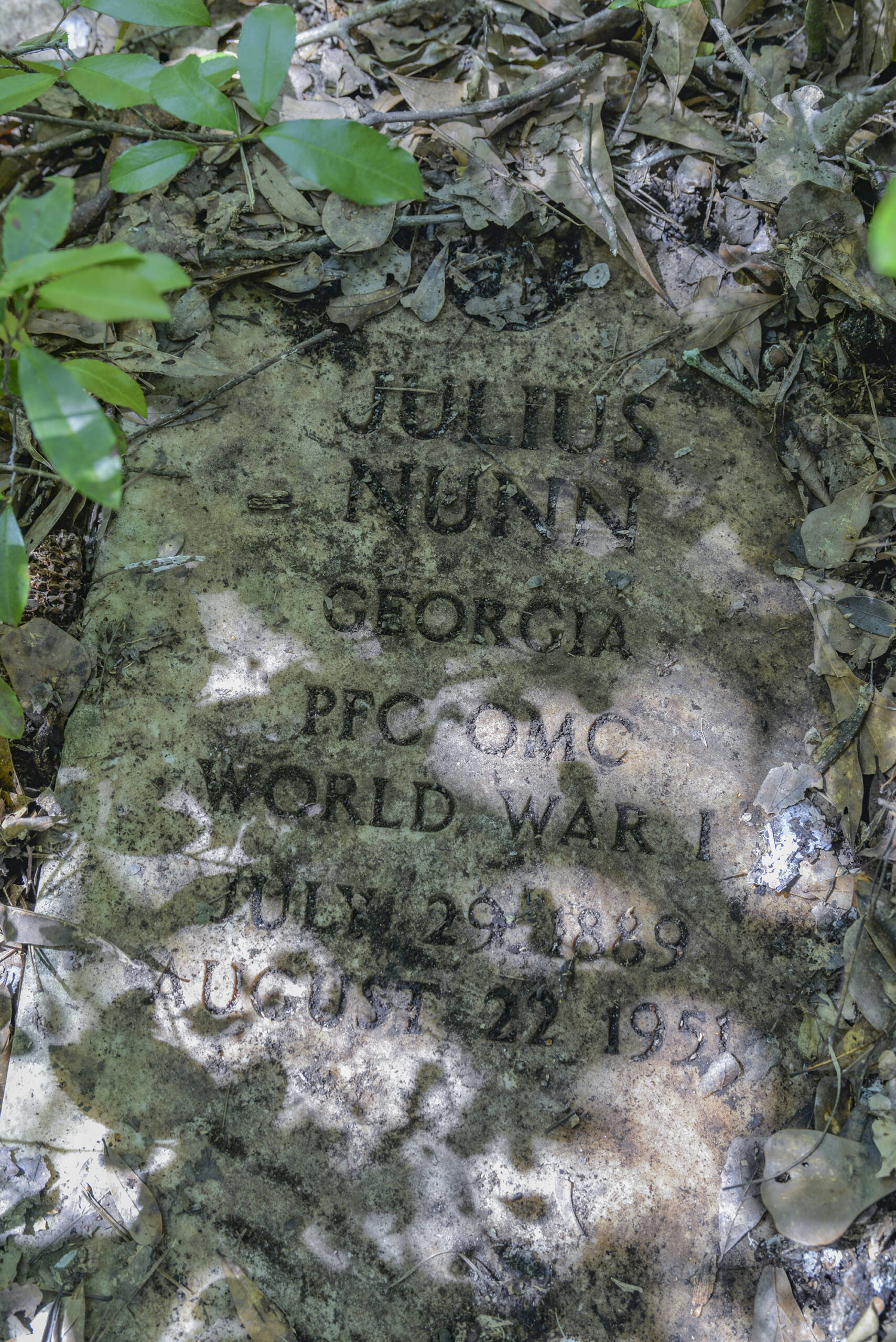 Julius Nunn Gravemarker